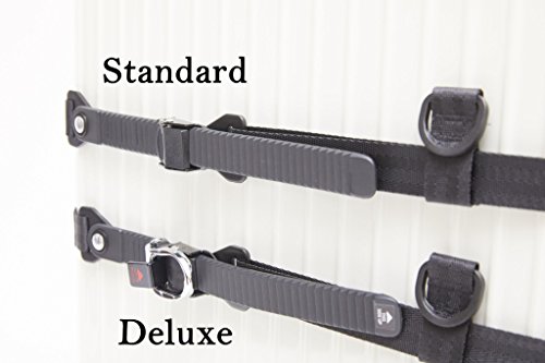 ADS Kids Car Seat Luggage Strap Toddler Car Seat Traveling Strap Luggage Travel Accessories/Car Seat Luggage Strap turn rolling bag in to ultra-portable travel solution (Standard-Black)