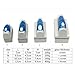 Amicc Magnetic Brush Glass Algae Scraper Cleaner Aquarium Fish Tank Floating Curve (S)