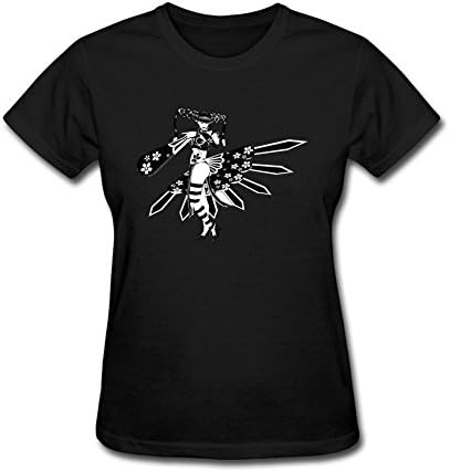 SAMMA Women's MadWorld Design Cotton T Shirt