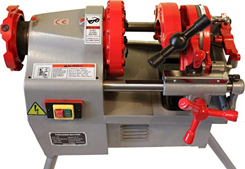 Electric Pipe Threader Machine (1/2" - 2") Threading, Cutter, Deburrer, NPT P50-2