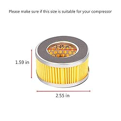 Air Compressor Intake Paper Filter Elements, 4 PCS