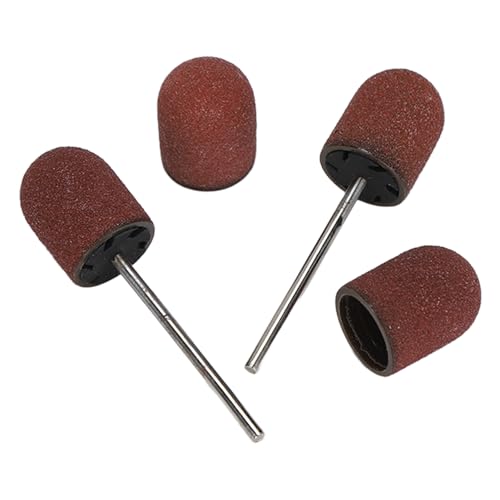 Tbest Nail Sanding Bands120 Grit Nail Art Sanding S Manicure Polishing Grinding Bands Nail Drill Bits Set With Shaft