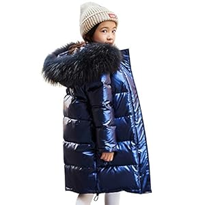 Jongens winterjas donsjack lang dik jack met capuchon bont kinderen jongens mode warm skipak 5-13 jaar