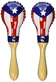 Latin Percussion LP285-PR Mini Rawhide Maracas Prflag