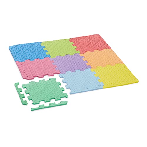 Amazon Basics Kids Puzzle Exercise Interlocking Play Mat, EVA Foam 36