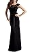 FORTRIC Women Elegant Halter Lace Wedding Bridesmaid Maxi Formal Dress