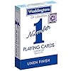 Waddingtons-Number-1-Playing-Cards-Colours-may-vary Waddingtons "Number 1" Playing Cards(Red & Blue colours)