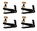 YMC 1 Set 4 pcs Full Size 4/4,3/4 Violin Fine Tuners String Adjusters Fine Tuners--Black