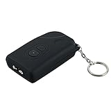 TANSOREN Stun Guns 3800,000V Car Key High Voltage Mini Rechargeable with LED Tactical Flashlight Self-Defense Defend Yourself(Black)