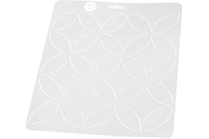 Clear Stencil Reusable Plastic Quilting Template Quilt Tool for Patchwork Painting #1 Fashion in practical