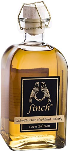 finch Whiskydestillerie Corn Edition 46 Prozent vol. Schwäbischer Whisky in Geschenkverpackung (1 x 0.5 l)