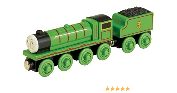 handmade wooden trains