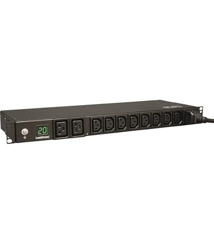 Amazon.com: Schneider Electric Rack PDU, Metered, 1U, 20A, 120V, 8