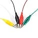 30PCS Alligator Clips Electrical, Eiechip Insulated Alligator Clips with Wires Test Cable Double-Ended Clips, Alligator Clips Insulated Test Cable 5 Colors 30Pieces 20inches(Big/Medium/Small)