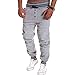 Chen Men's Harem Casual Baggy Hiphop Dance Jogger Sweatpants Trousers