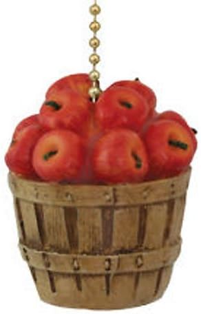 Clementine Country Kitchen Apple Basket Ceiling Fan Pull Light