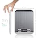 Elec3 Digital Multifunction Kitchen and Food Scale, 11lb/5kg Stainless Steel Platform Kitchen Scale with LCD Display, 1 Year Warrant (Silver)