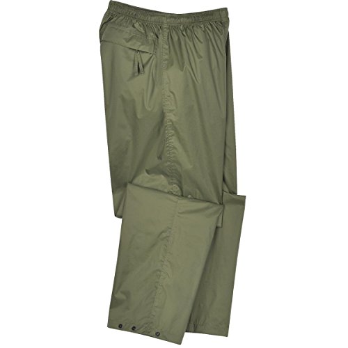 Gempler's 214443 Packable Rip-Stop Waterproof Breathable Rain Pants with Pocket, Size Large