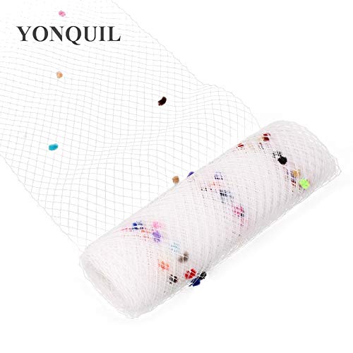 Accessories Hatchmatic White Or Multiple Color Birdcage Veils With