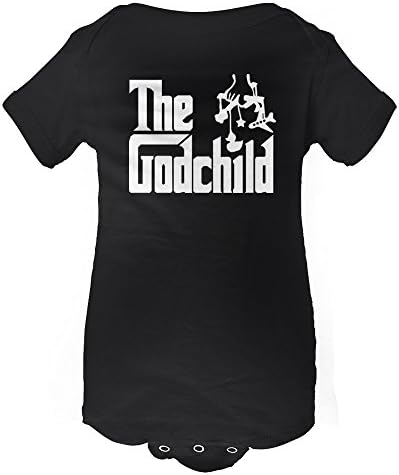 InkThread The Godchild - Classic - Funny Baby Onesie Pajamas w/Sleeves