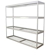 SafeRacks Freestanding Shelf | Steel Shelving Unit | 2