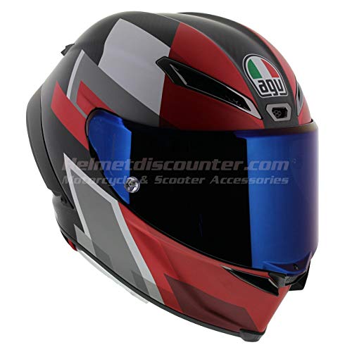 agv pista competizione GP RR Full Face Motorcycle Helmet (Iridium Carbon, X-Small) : Automotive the multi AGV Pista GP RR Performante