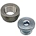 LEDAUT M18X1.5 Stepped Mounting Bung And Plugs (1 Bungs/1 Plugs) Fittings Weld Bung