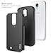 Galaxy S4 Mini Case, RANZ Hard Impact Dual Layer Shockproof Bumper Case For Samsung Galaxy S4 Mini (I9190) - Black