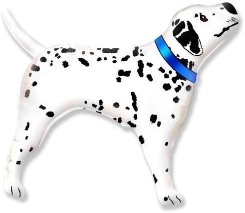 Dalmation Dog with Blue Collar 26 inch Foil Balloon