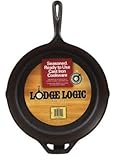 Lodge L12SK3 13.25 in. Seasoned Skillet With Assist Handle