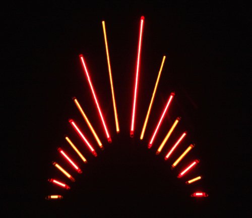 Custom Dynamics TF100RR Flexible LED Strip (100-LED, 12.80" Long Red/Red Truflex)