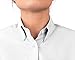 KNG Women’s White Button Down Short Sleeve Oxford Shirt - M