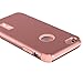 iPhone 6S Plus Case Pandawell™ Shockproof Hybrid High Impact Hard Plastic+Soft Silicon Rubber Armor Defender Case Cover for Apple iPhone 6S Plus / 6 Plus 5.5 inch - All Rose Gold