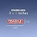 1000 Count Fragile Stickers - Fragile Handle with Care Labels - for Moving, Shipping, Mailing, Office - Individual Sticker Measures 3