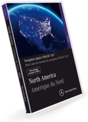 Mercedes NTG4-212 2017 Navigation Map Update DVD North America v17 W212 GPS