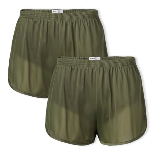 Soffe Men's Authentic Ranger Panty, OD Green (2 Pack), X-Large