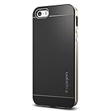 Spigen Neo Hybrid iPhone SE / 5S / 5 Case with Flexible Inner Protection and Reinforced Hard Bumper Frame for iPhone SE / 5S / 5  - Champagne Gold