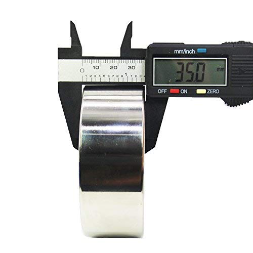 1,200 lbs (Combined) Pulling Force, Brute Magnetics Double Sided Round Neodymium Magnet with Eyebolt, 3.70" Diameter