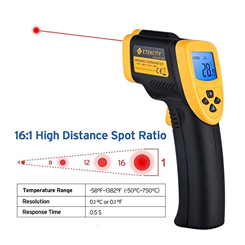 Etekcity-800-Termmetro-Infrarrojo-Digital-Lser-50-a-750-para-Coche-Cocina-Agua-Piscina-Lasergrip-Medidor-IR-Digital-sin-Contacto-Pistola-de-Temperatura-LCD-Iluminacin-con-Pilas