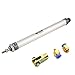 S SYDIEN Pneumatic Cylinder 16mm Bore 150mm Stroke Air Cylinder Double Action with Y Connector and 2Pcs Pneumatic Quick Fitting (MAL16x150)