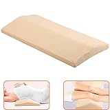 Sleeping Pillow for Lower Back Pain,Multifunctional Lumbar Support Cushion for Hip,Sciatica and Joint Pain Relief,Orthopedic Side Sleeper Bed Pillow，Soft Memory Foam