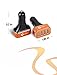 Car Charger,Gosin® [Smart Technology High Capacity] 48W/9.6A 4 USB Port Rapid Universal Car Charger Adapter for iPhone 4 4S,iPhone 5 5S,iPhone 6 6plus,iPad(Orange)
