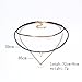 Tpocean 9 PCS Pink Lace Choker Necklace Set Gothic Floral Tattoo Gold Chain Choker Necklace for Women Girls 90s
