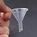 WARMBUY Mini Clear Plastic Funnels, 30 Pack