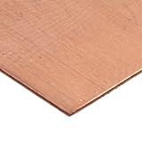 110 Copper Sheet Sample Pack, Unpolished (Mill) Finish, H02 Temper, ASTM B370, Varying Thicknesses, 4