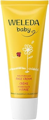 Weleda Baby Calendula Facial Cream 50ml Moisturiser for Delicate Skin