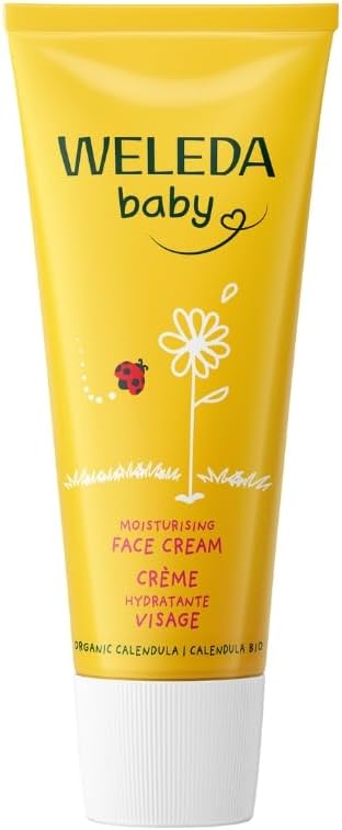 Weleda Baby Calendula Facial Cream 50ml Moisturiser for Delicate Skin