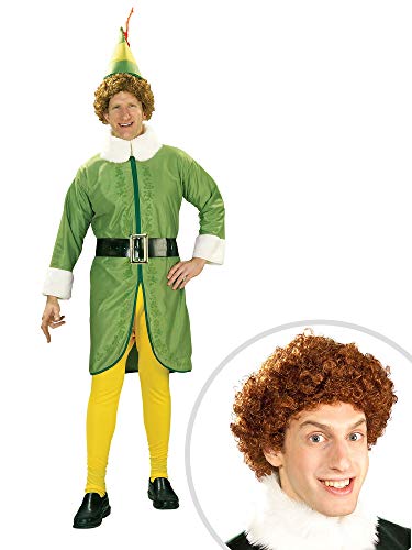 Buddy The Elf Costume Kit Adult Standard with Wig