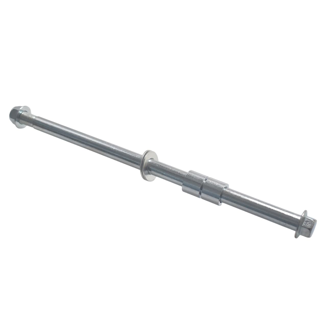 Photo 1 of 14mm 320mm Rear Axle & Lock Nut w/Spacer Assembly for Coleman CT200U Mini Bike