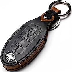 ZiHafate Leather Car Key Fob Cover Compatible with